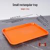 Dirien Rectangular Plastic Serving Trays