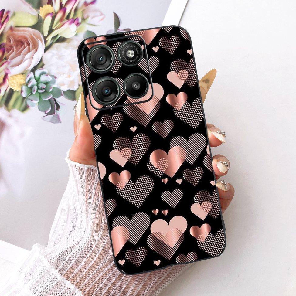 Per Moto G57 Power 5G Custodia Cover Moda Farfalla Gatto Carino Fresco Dipinto Morbido Funda Per Motorola Moto G57 Power 5G Cover del Telefono