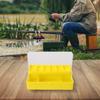 Two Layer Fishing Box with Multi Compartment Design for Efficient Storage