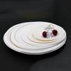 Churong Disposable 9-inch Round Plates, 100 Count