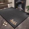 Luxury Crystal Velvet Non-Slip Entrance Mat - Dirt-Resistant Hallway and Doorway Rug