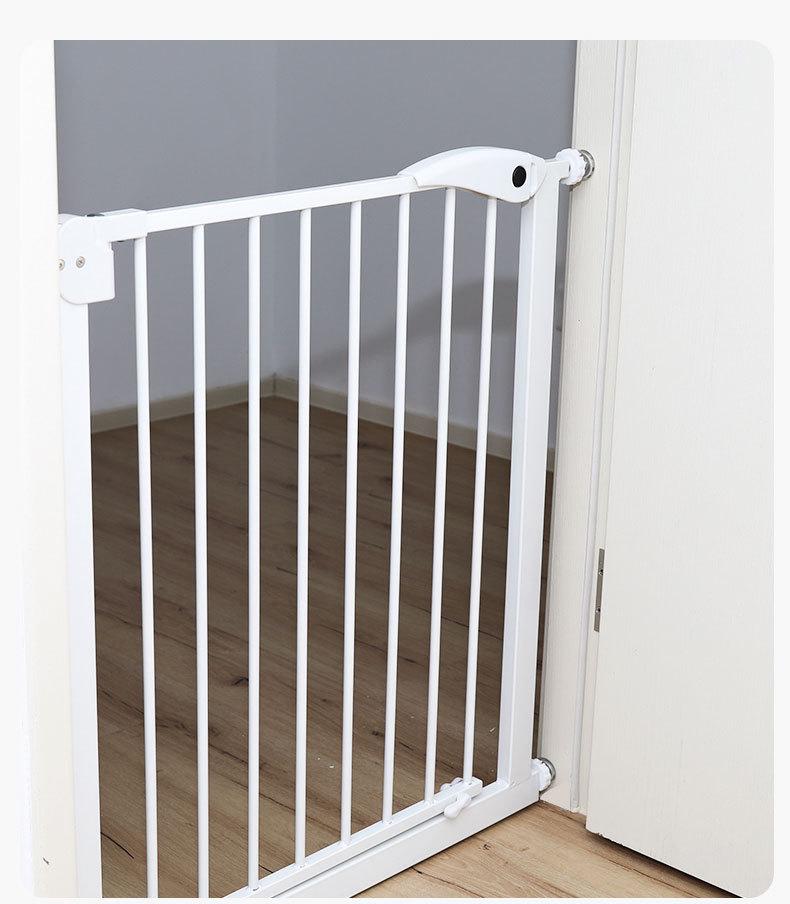 Safety Gate for Babies & Pets: Stairwell & Hallway Barrier Enclosure