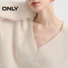 ONLY Women's V-Neck Loose Knit Sweater