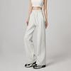 Gray Black Wide Leg Sweatpants For Women High Waist Sports Pants Casual Female Trousers Joggers Streetwear