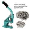 1000pcs Grommet Kit Metal Eyelets 8mm/10mm/12mm/14mm/17mm With Washer For Curtains Leather Canvas Belt Silver Gold