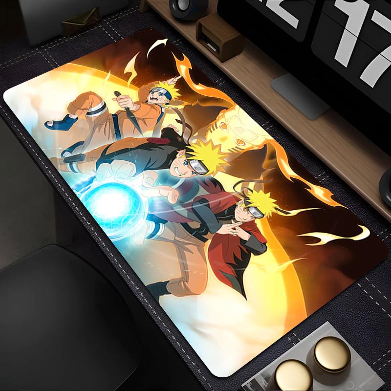 Rubber PC Mousepad Gamer Gaming Mouse Pad Naruto Uzumaki Desk Keyboard Mat Designed Specifically Xxl Computer Laptop Mat