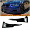Front Bumper Lip Body Kit For BMW 3 Series E92 E93 M3 M-Tech 2006-2009 / 2010-2013 Fog Lamp Cover Trim Front Canards Splitter