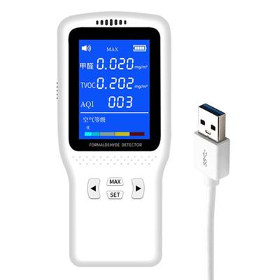 Excellent Air Quality Monitor Detector for TVOC AQI Formaldehyde Detector Real for Time Data Recording