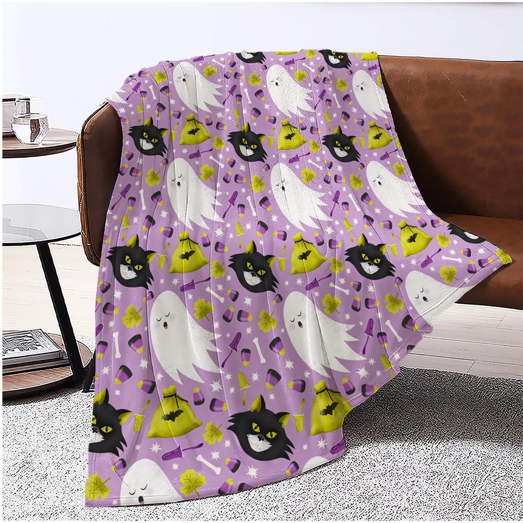 Halloween Print Blanket