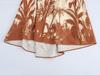 Spring 2025 Women's European & American Style Coconut Tree Print Sundress
