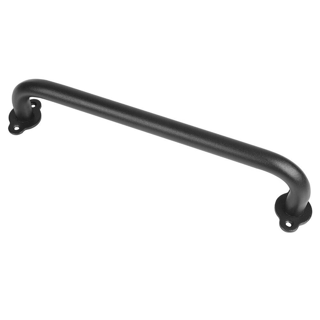 

Sliding Barn Door Pull Handle Set with Flush Mount Design Solid Cast Iron and Matte Black Finish Suitable for Doors and Gates China Mainland
