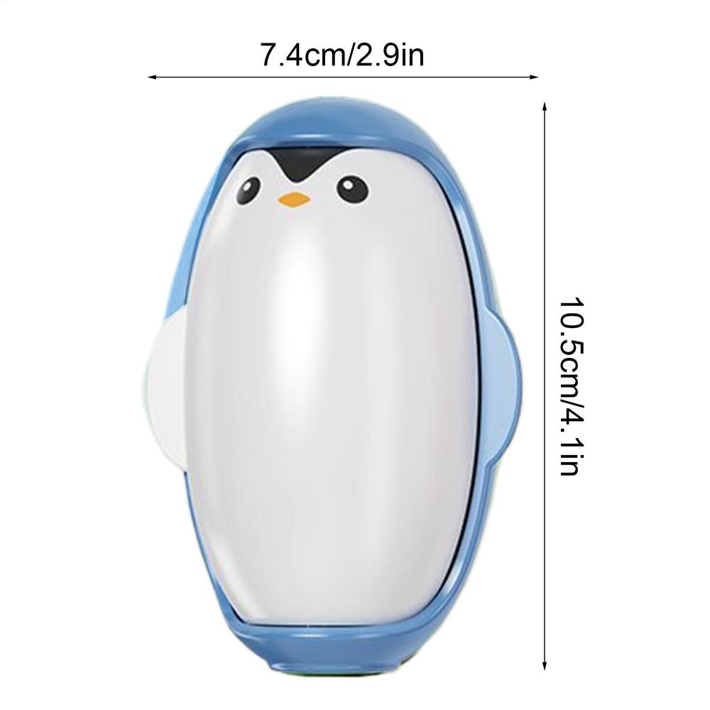

Penguin Lint Remover Household Portable Sticky Washable Reusable Roller Brush Ball Gluer Hair Remover Pet Hair Clothing Cleaning синій