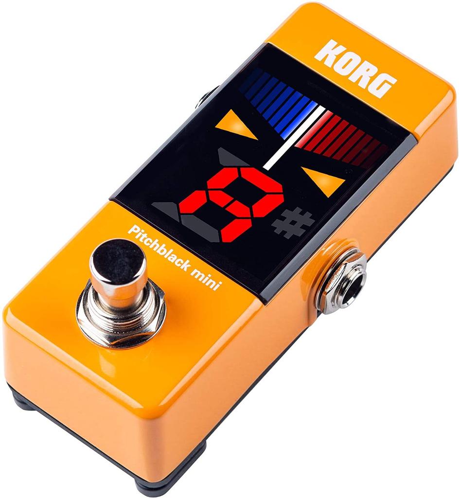KORG Pedal Tuner Pitchblack mini OR Orange OR Guitar/Bass PB-MINI