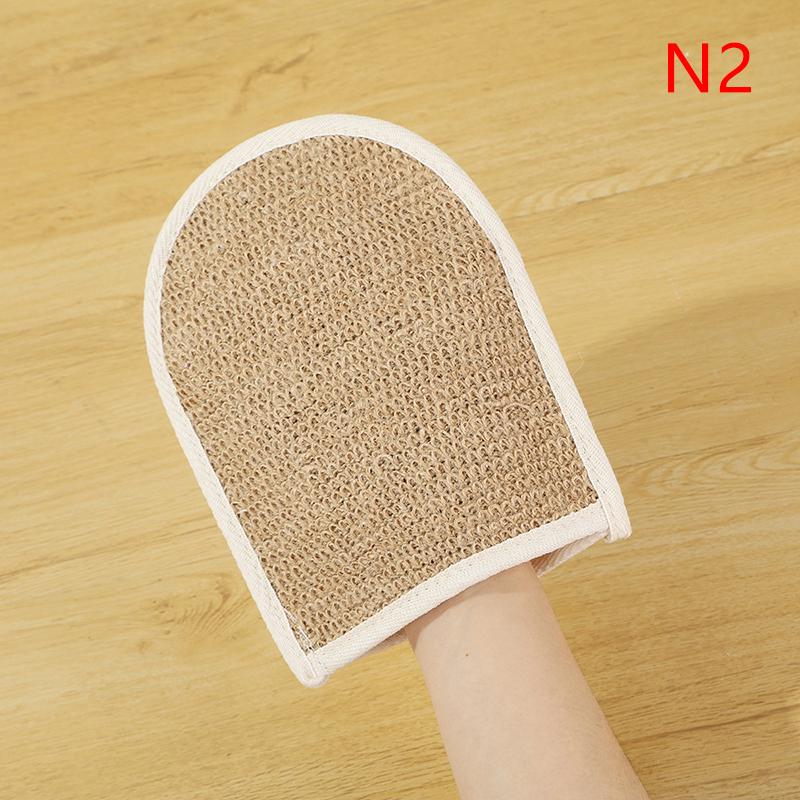 

Мягкая натуральная сизалевая перчатка двусторонняя мочалка для тела губка пэд для душа скраб для тела варежка для душа спа очищение кожи банные перчатки