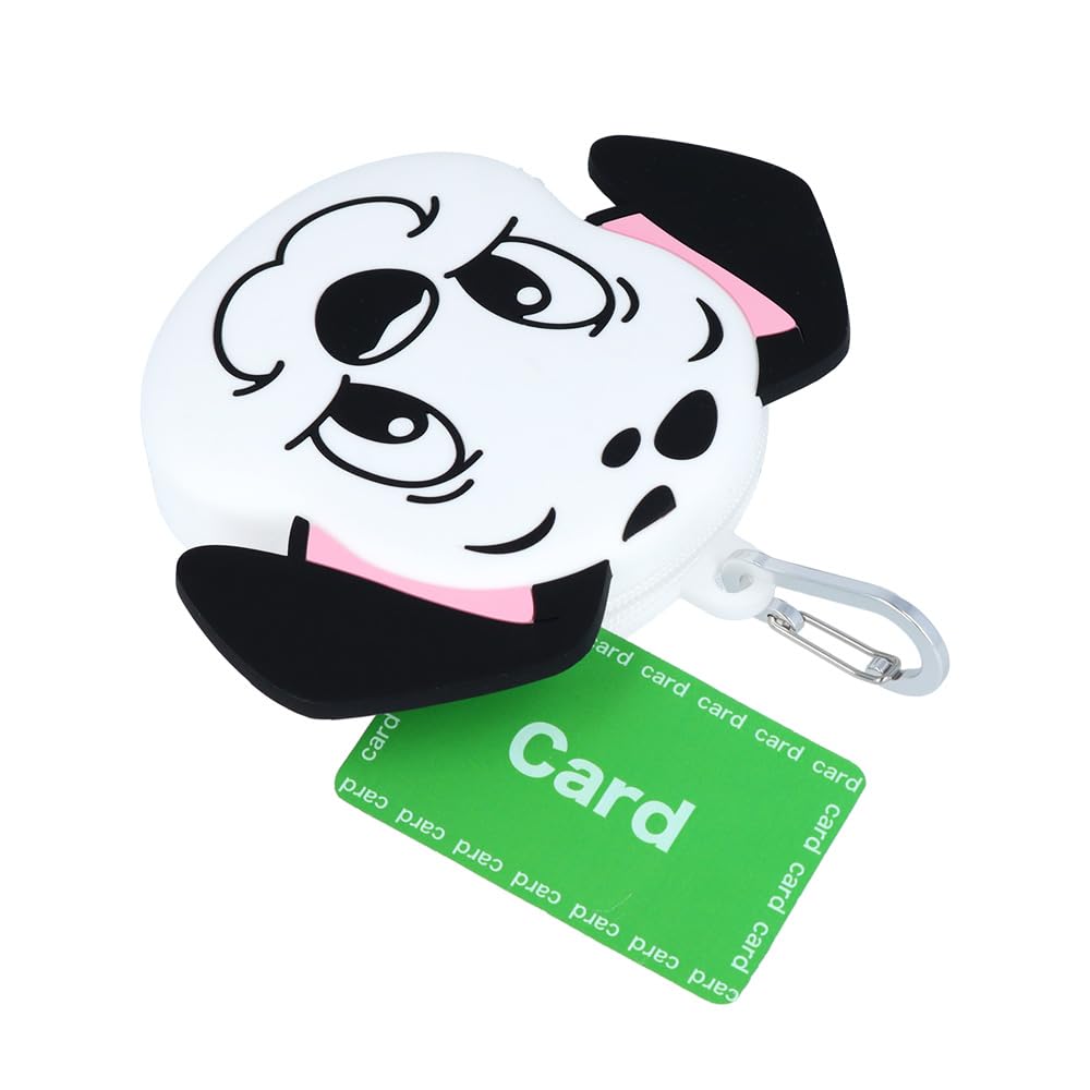 Sunstar Stationery Disney Silicone Pouch with S2323869 Carabiner, Lucky,