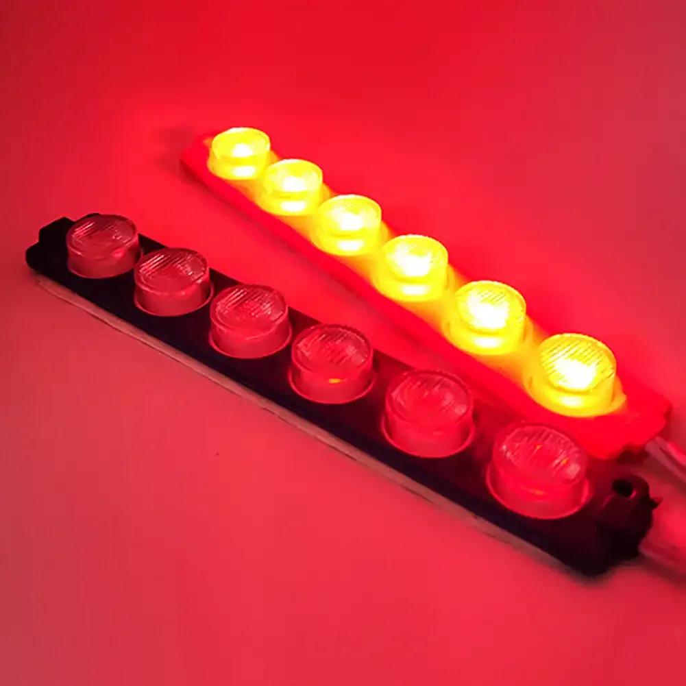 2 Stücke 6/12LED Strobe Warnung Blinkt Grille Warnen Notfall Licht Für Auto Lkw Atmosphäre Lichter Für Auto Motorrad led Licht