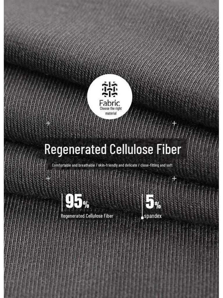 Men's Mid-Waist Slim-Fit Thermal Leggings - Autumn/Winter Cold-Proof Trousers