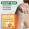 Turmeric Soap Bar-Rich Foam Cleansing, Maintain Smooth Skin & Improve Skin Texture -Gentle Formula for All Skin Types,100g