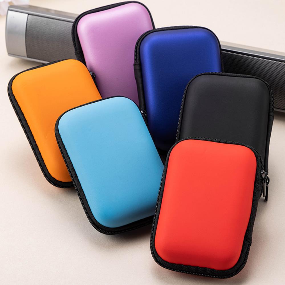 EVA Storage Case For SanDisk PSSD E30/E60/E61 250GB/500GB/1TB/2TB V2 Extreme Portable SSD SDSSD Zipper Bag Data Cable Organizer
