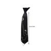 Student Pre Tied Neck Ties Preepy Look Rhinestones Star Metal Chain Dark Tie Cravat Neck Wear Accessories