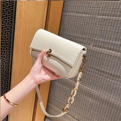 French Niche Underarm Bag Underarm Bag Women's Summer Versatile Texture Shoulder Messenger Bag Design Chain Women's Bag