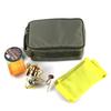 Fishing Tackle Bag Waterproof Fishing Bag Portable Fishing Reel Gear Bag with 3 Adjustable Dividers for Spinning Baitcasting