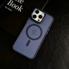 Magnetic Luxury Matte Translucent Armor Shockproof Case For iPhone 16 15 14 13 12 11 Pro Max Plus Magsafe Wireless Charge Cover