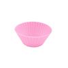 10 Pezzi Stampi per Muffin in Silicone Antiaderenti Stampo per Torta Qualità Alimentare Riutilizzabili Pirottini per Cupcake per Cuocere Pancake Caramelle Muffin