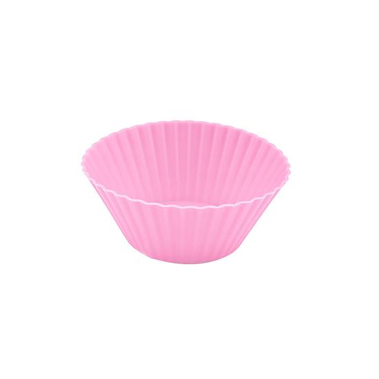 10 Pezzi Stampi per Muffin in Silicone Antiaderenti Stampo per Torta Qualità Alimentare Riutilizzabili Pirottini per Cupcake per Cuocere Pancake Caramelle Muffin