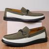 Fashion Handmad Men's Slip on Shoes New Male Summer Loafers Soft Suede Leather Casual Shoes Fashion Moccasins Classic Business Footwear