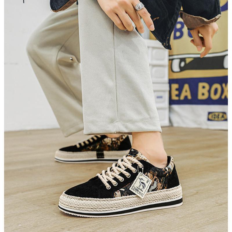 Fisherman Mens Shoes Casual Male Sneakers Skateboard Outdoor