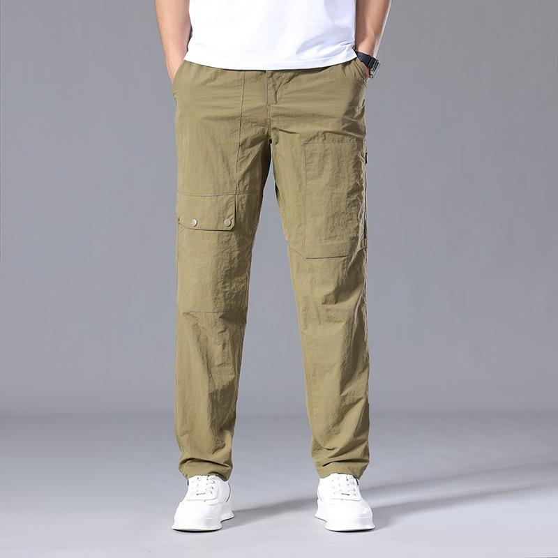 Outdoor Schnelltrocknende Sommer Dünnschnitt Sporthose Lässig Atmungsaktiv Stretch Locker Bergsteigerhose Herren Freizeithose Kleidung Arbeitshose