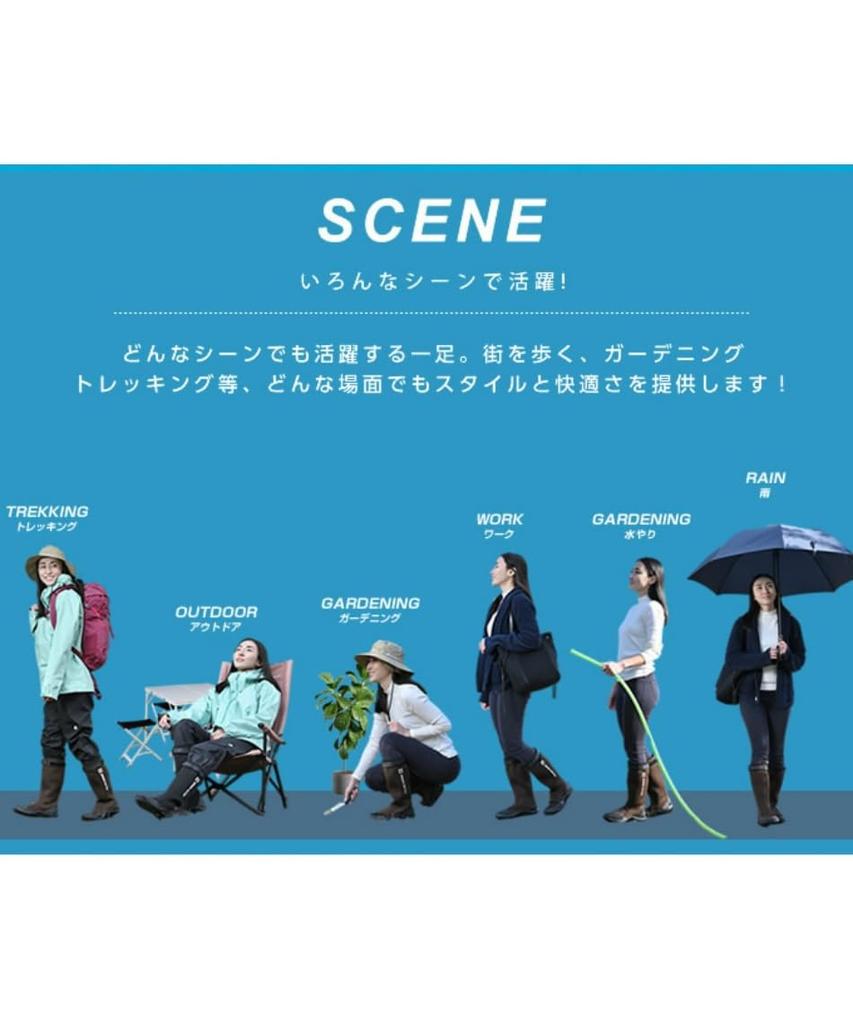 Foldable Rain Green Master Medium [Atom] [Green Master] Boots, Men's, GRMS-1, Black, 23-24cm