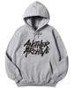 Graffiti Logo Hoodie_Gray