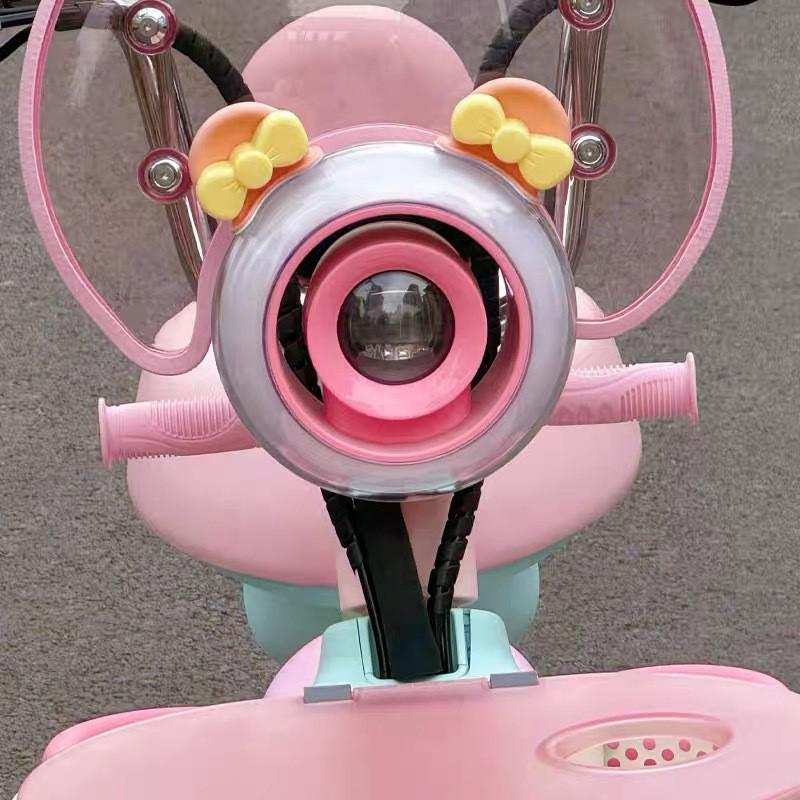 Electric Vehicle Stickers Motorcycle Helmet Decorative Stickers Cat Ear And Bear Ear Accessories Cute Accessories