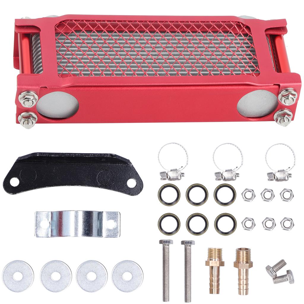 Engine Oil Cooler Kit Radiator Universal for 100CC‑250CC Motorcycle Dirt Bike ATV