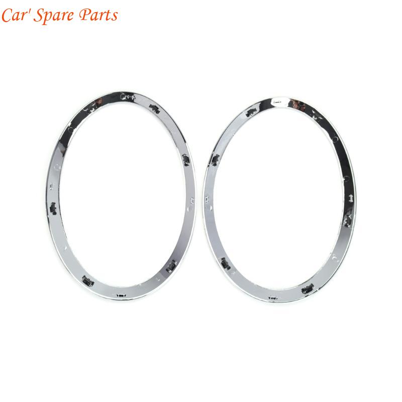 Y4UA Car Headlight Trim Rings For Mini F55 F56 F57 7300631 Headlamp Trim Rings