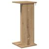 Plant Stand Artisan Oak 25 x 25.5 x 60.5 cm Particleboard