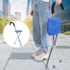 Folding Walking Stick Tripod Stool Stainless Steel Thickening Elderly Walking Cane