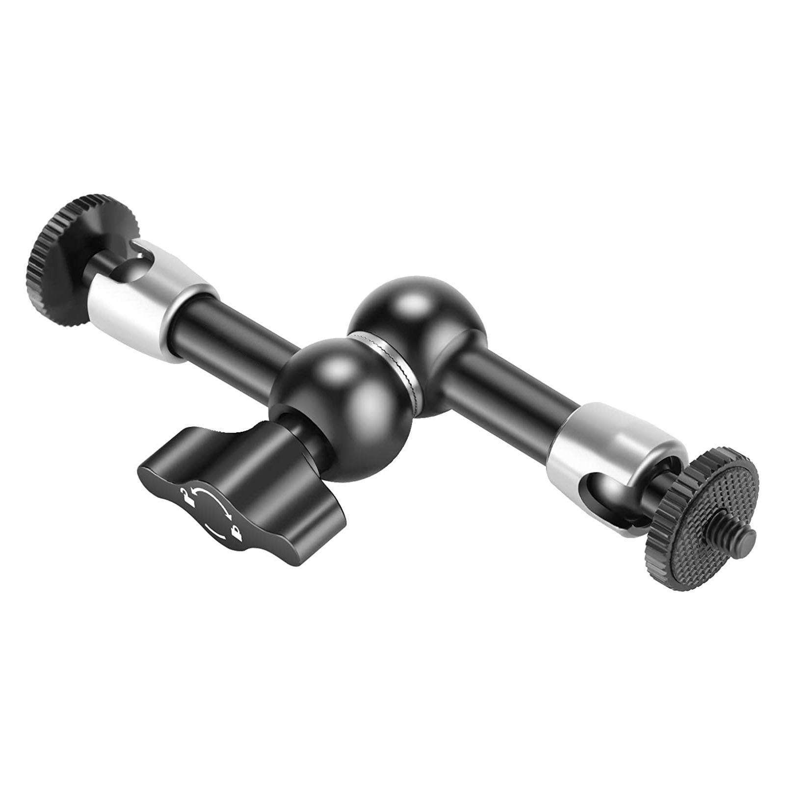 

Магическая рука трения 5,9/9,8 дюйма с винтом с резьбой 1/4 дюйма для вспышки, светодиодной лампы, микрофона, монитора, суперзажим