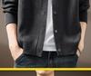 Herren Grobstrick Cardigan Pullover mit Revers - Verdickte Strickware für Herbst/Winter 2025