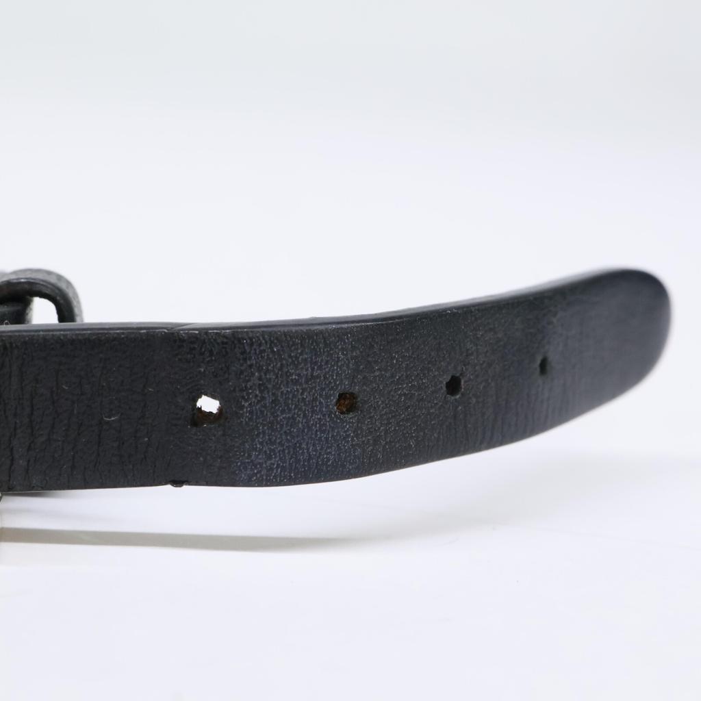 Valentino Garavani Rock Studs Leather Bracelet Black / goldUsed