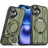 Source for Apple 16promax Invisible Bracket Mobile Phone Case for IPhone17 Couple Magnetic Phone Case