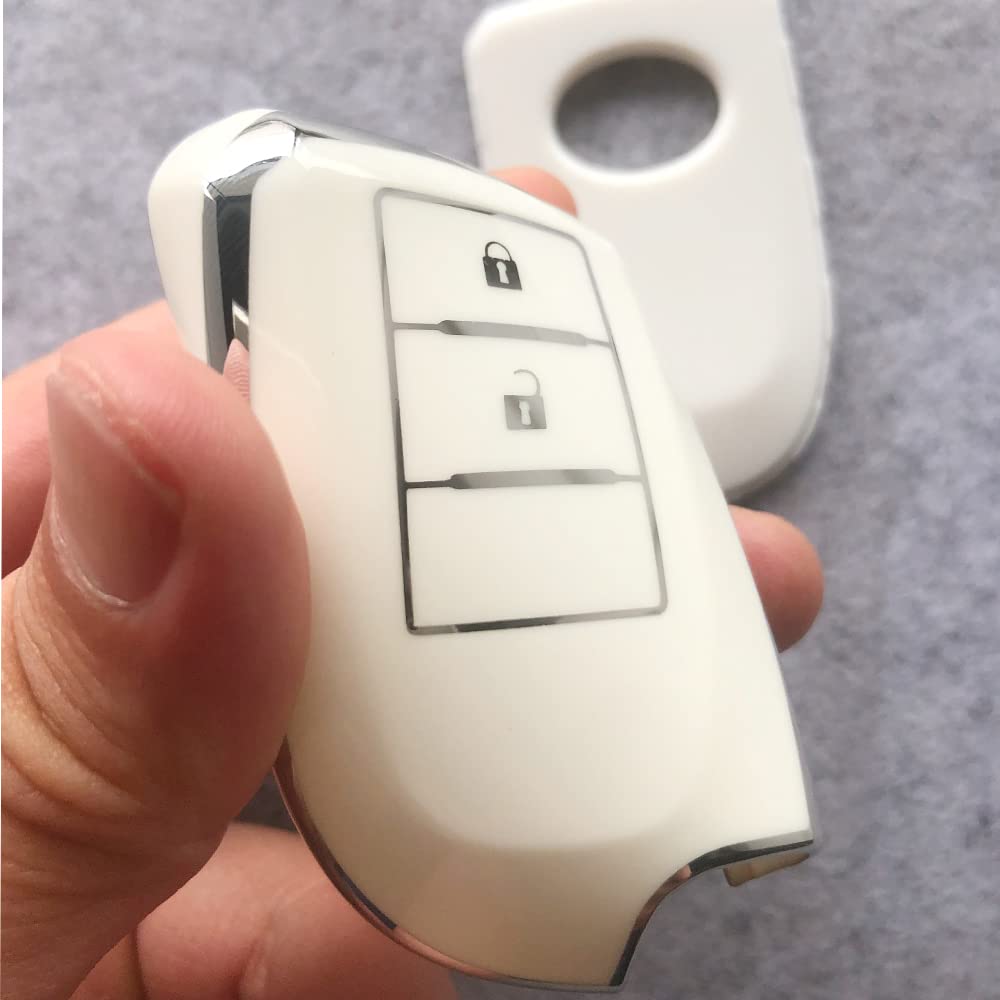 Kinotaka Toyota TPU 2 Button Smart Key Case for 200 Series Hiace DX Leisure