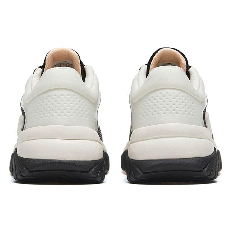 Anta Trendy Versatile Low-Top Casual Shoes Women sneakers White Black 122237756-8