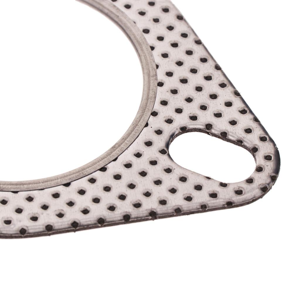 1Pcs 2-Bolt Hole 2.0'' Inch High Temperature Exhaust Gasket Turbo Flange 53mm Reinforced Car Accessories Engine Gaskets 6