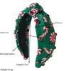 Christmas Headband Fashion Print Rhinestone Christmas Hair Accessories For Women