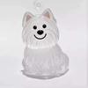 Hair Grooming Dog Hair Storage Box Transparent Puppy Pendants Cartoon Pet Hair Keychain  Backpack