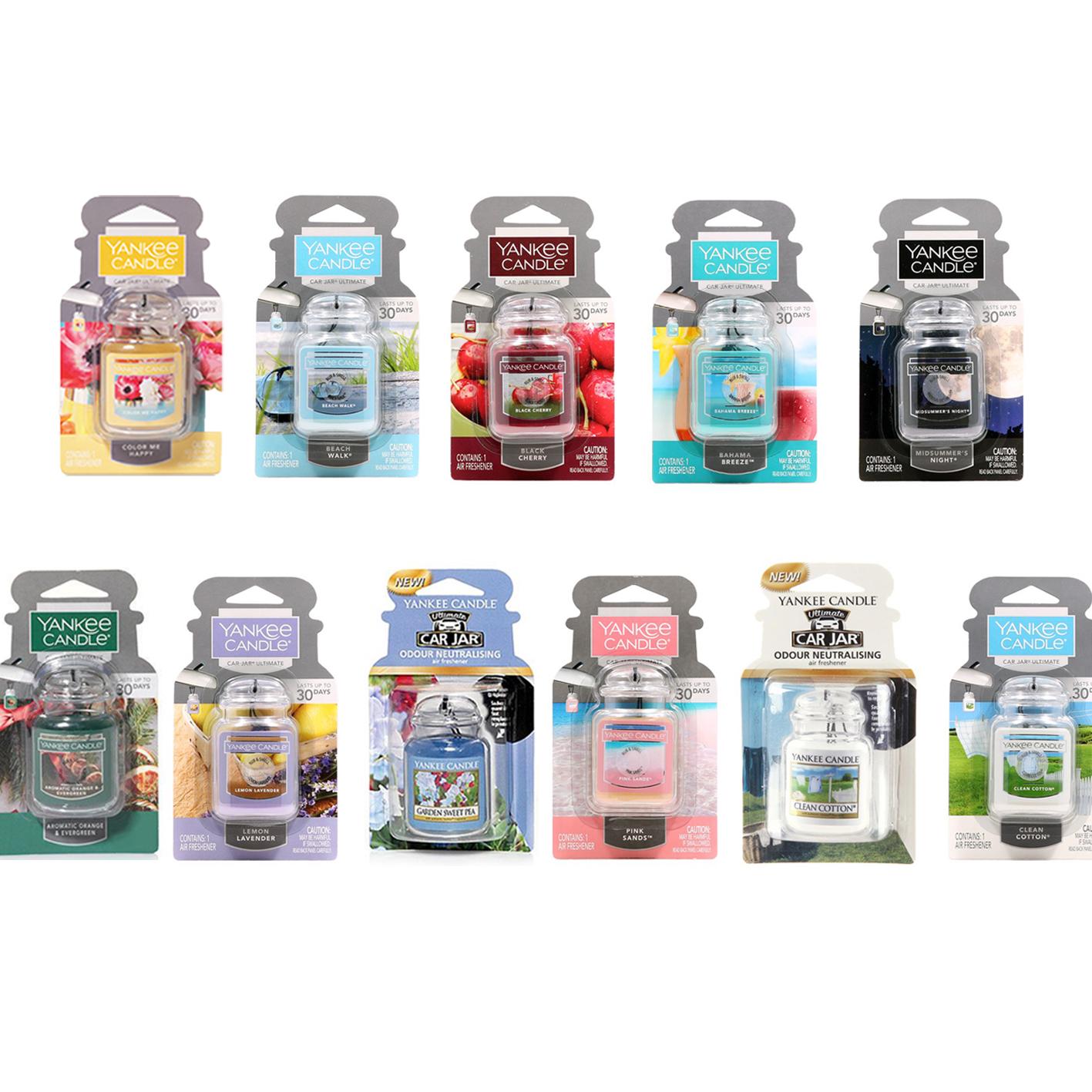 

Yankee Candle Car Jar Ultimate 11 видов (1 пакет) чёрный