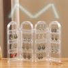 Acrylic Jewelry Display Stand Foldable Accessories Holder Decorative Storage Solution For Women Home Decoration